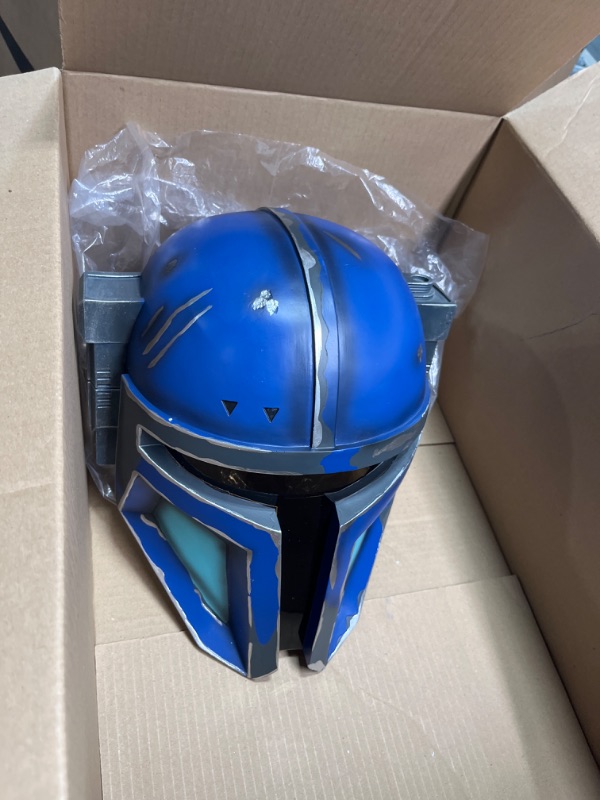 Photo 2 of SW Series Paz Vizsla Helmet Bo-Katan The Armorer Mando Helmet for Halloween Party