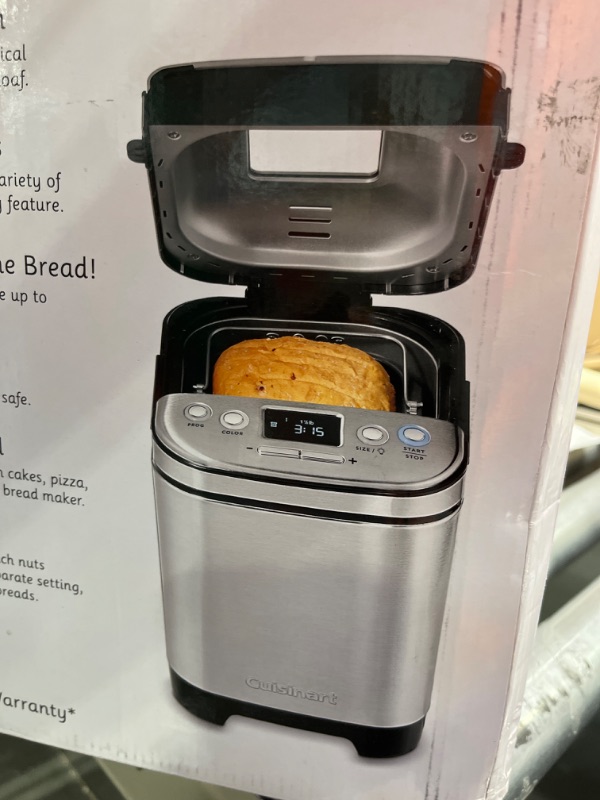 Photo 1 of 
Call Shanard, compact, automatic, bread, maker, silver