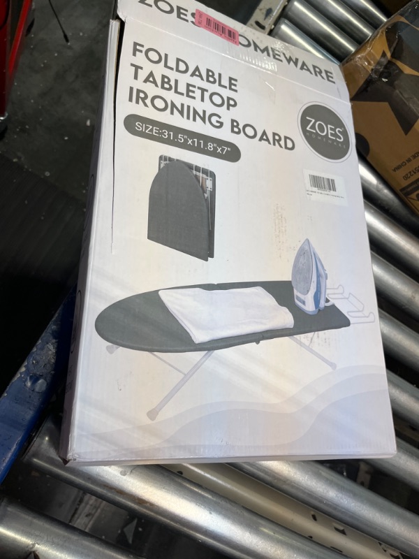 Photo 1 of 
Zoes foldable table top ironing board