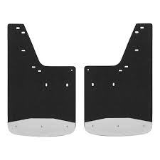 Photo 1 of LUVERNE 250230 Front or Rear 12 x 20-Inch Textured Rubber Mud Guards Black Inch Inch Select Dodge Ram 1500, 2500, 3500