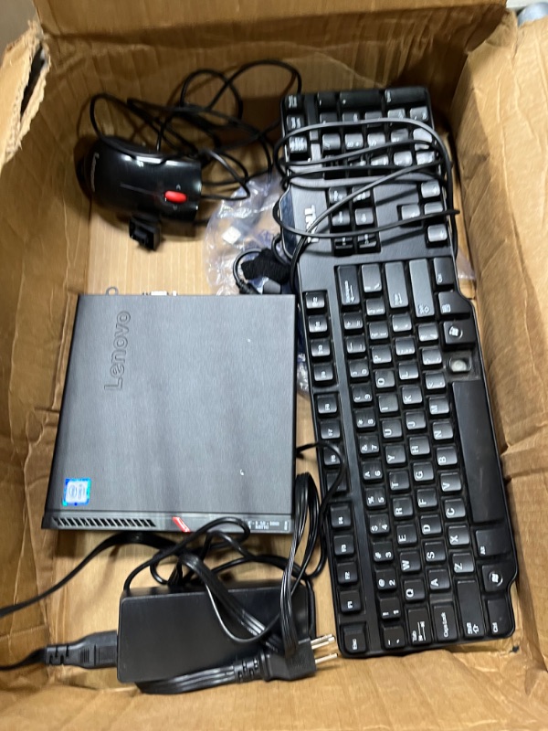 Photo 3 of *****NON FUNCTIONAL//SOLD AS PARTS****** 
Lenovo Think Center M700 Tiny Desktop PC,Intel Quad Core I5-6500T 2.5GHz up to 3.1G,8GB, 256GB SSD,WiFi,BT 4.0,HDMI,USB 3.0,DP Port,W10P64 (Renewed)