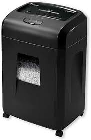 Photo 1 of Amazon Basics 12 Sheet Micro-Cut Paper,Credit Card and CD Shredder for Office/Home & Paper Shredder Sharpening 