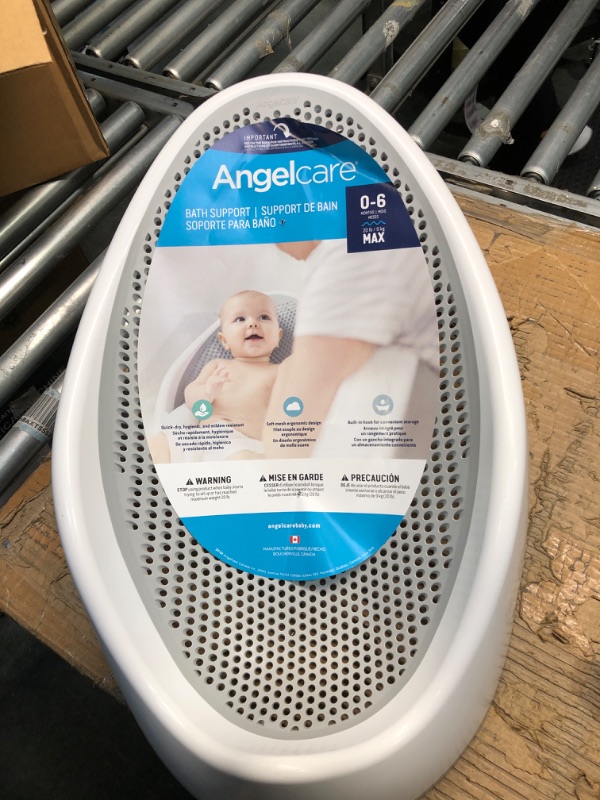 Photo 1 of Angelcare Baby Bath Support (Grey) | Ideal for Babies Less than 6 Months Old