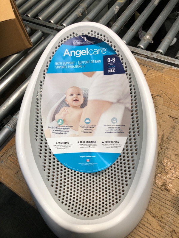 Photo 3 of Angelcare Baby Bath Support (Grey) | Ideal for Babies Less than 6 Months Old