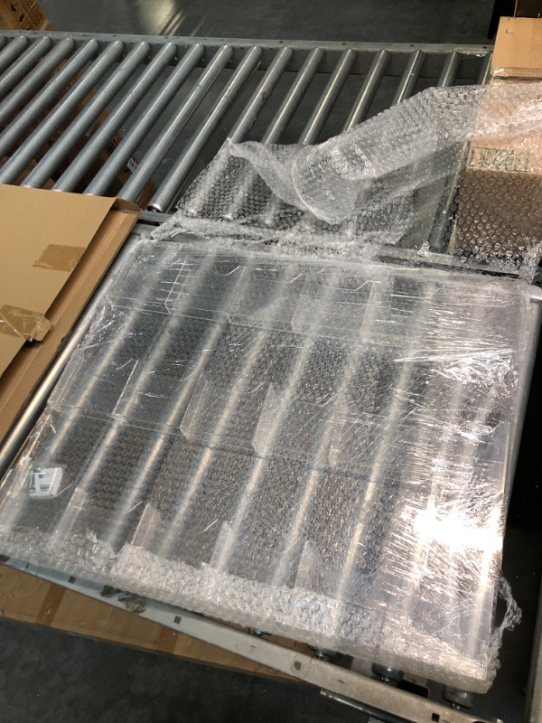 Photo 1 of 18 Pockets Acrylic Brochure Pamphlet Holder Brochure Display Stand Business Tri Fold Brochure Multi Slot Holder Rack Wall Mount Clear Pocket Space Saver for Flyer Literature Menu Advertise
