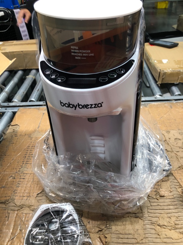 Photo 1 of New and Improved Baby Brezza Formula Pro Advanced Formula Dispenser Machine - Automatically Mix a Warm Formula Bottle Instantly - Easily Make Bottle with Automatic Powder Blending