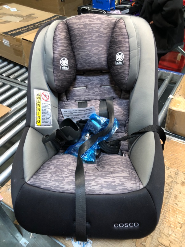 Photo 3 of Cosco Mighty Fit 65 DX Convertible Car Seat (Heather Onyx Gray)