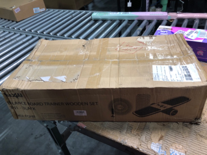 Photo 1 of Yes4All Premium Balance Board Trainer with Adjustable Stoppers - 3 Different Distance Options 11