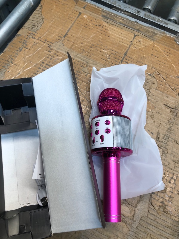 Photo 3 of 4 Year Old Girl Birthday Gifts,Girl Toys Microphone for Kids,Girls Toys Age 6-8,Gifts for 5 Year Old Girls,7 Year Old Girl Birthday Gifts,9 10 Year Old Girl Birthday Gifts for Teenage Girls 01-Pink