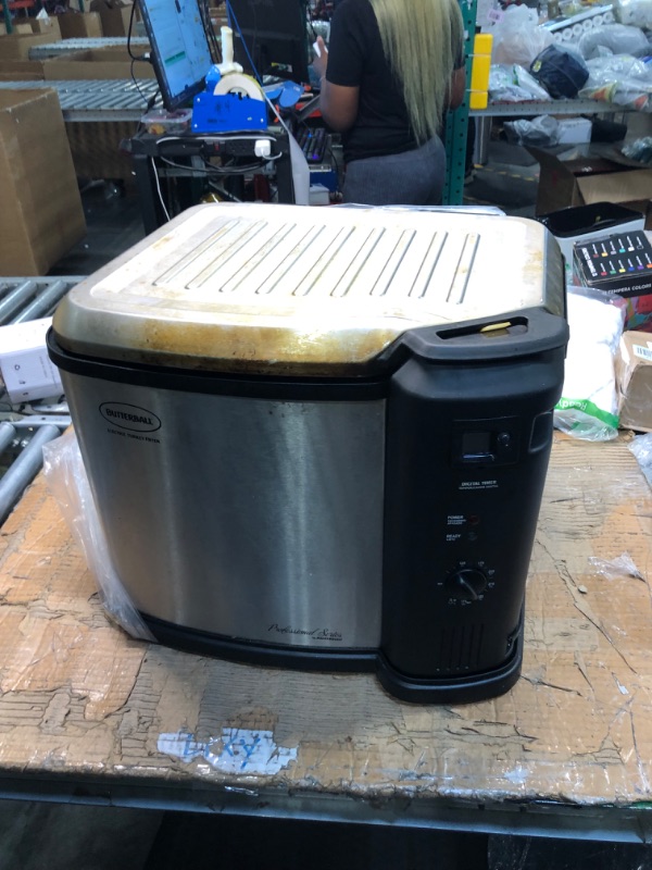 Photo 3 of **PARTS ONLY** Masterbuilt 10 Liter XL Electric Fryer, Boiler, Steamer VERY USED!