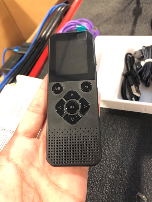 Photo 2 of 64GB Digital Voice Recorder for Lectures Meetings - EVIDA 4648 Hours Voice Activated Recording Device Audio Recorder with Playback,Password