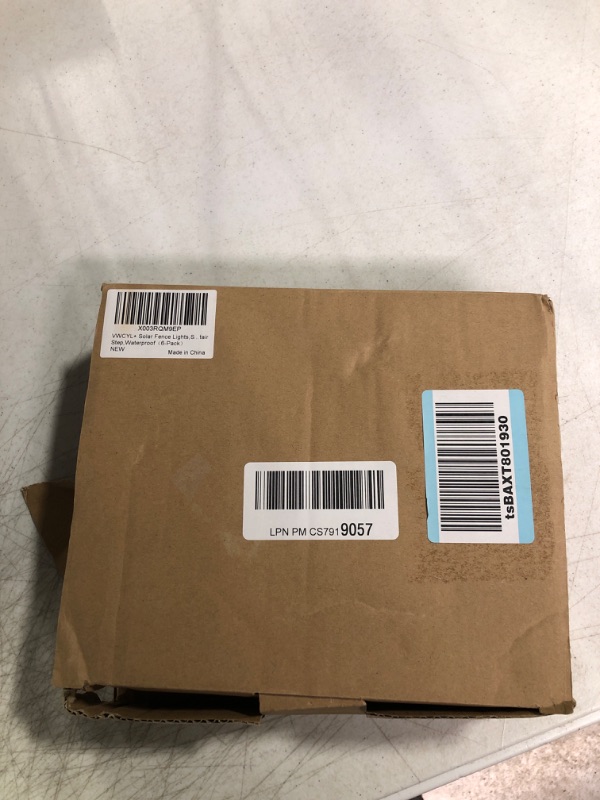 Photo 1 of ***MISSING 1***VWCYL+ Solar Fence Lights - Solar Deck Lights - Solar Step Lights - Solar Stair Lights - Warm White/Daylight/Cool White Options for Yard Garden Deck Stair Step Fences,Waterproof?6-Pack?