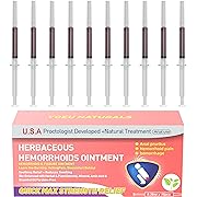 Photo 1 of 10 PCS Natural Herbal Hemorrhoid Cream Ointment, Hemorrhoid Shrinking Treat, Remover, Anus Anel Fissure, Adults Pregnant Postpartum Women, Fast Acting Relief discomfort, Swelling, Discomfort, Itching