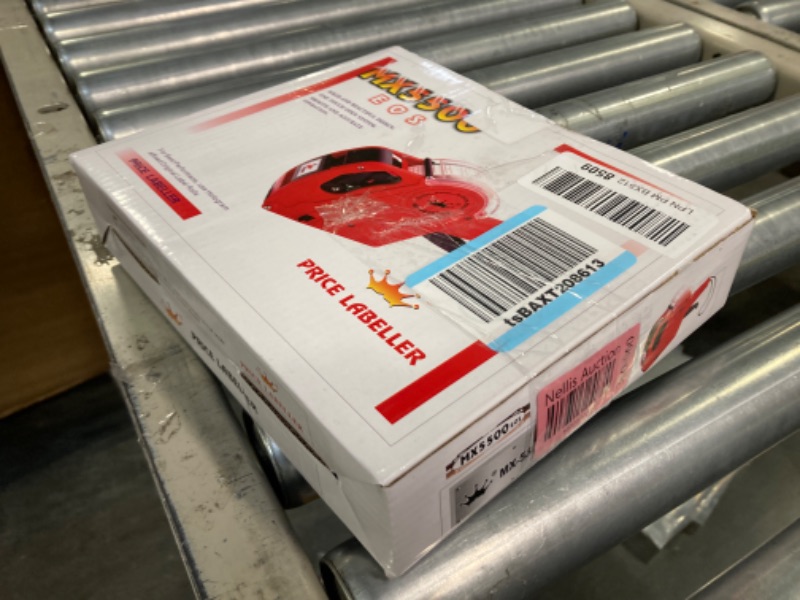 Photo 1 of *** Pricing  Only***ASIBT MX5500 EOS Red 8 Digits Pricing Gun Kit with 7,000 Labels & Spare Ink