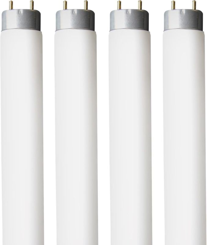 Photo 1 of 18" F15T8-CW 15 Watt Cool White,T8 Fluorescent Linear Tube Lamp,Replacement Bulb for Philips Alto ECO GE Staco Light Fixture,G13 Bi-Pin Base,4100K (4PACK)
