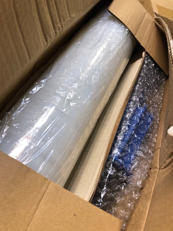 Photo 3 of Stretch Film, 80 Gauge Stretch Wrap with Handles, Industrial Strength Plastic Wrap for Moving, Pallet Wrap, Packing, Furniture Wrapping, Luggage 15in x 1000FT 1