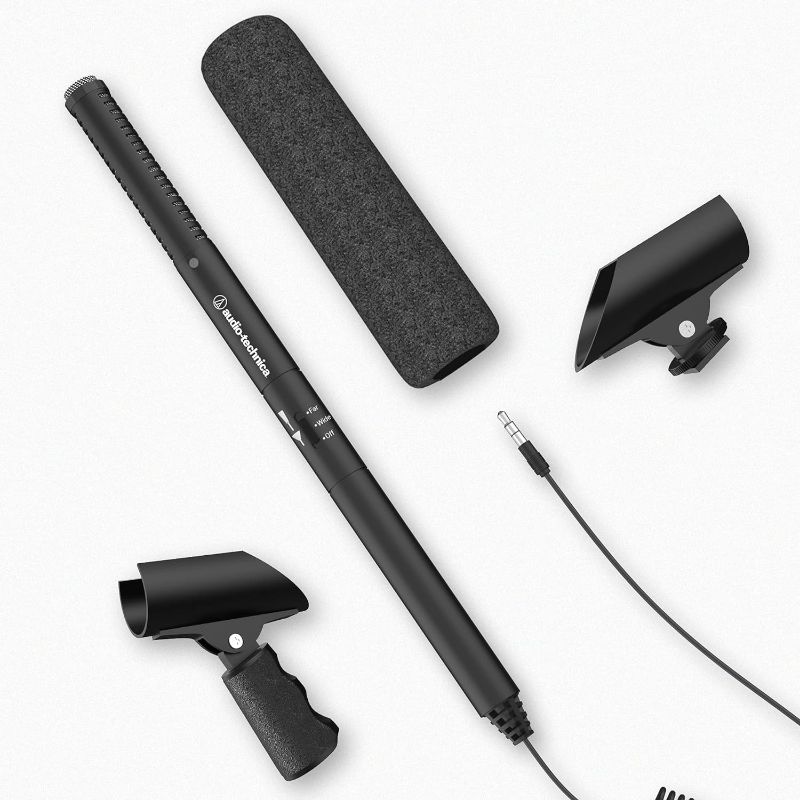 Photo 1 of ***MISSING PARTS***Audio-Technica ATR6550x Condenser Shotgun Microphone (ATR Series), Black