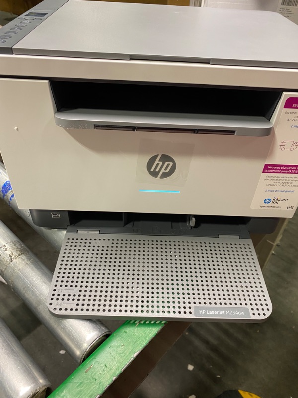 Photo 4 of HP Laserjet MFP M234dw Wireless Black & White All-in-One Printer, with Fast 2-Sided Printing (6GW99F) and Instant Ink $5 Prepaid Code Printer + Instant Ink