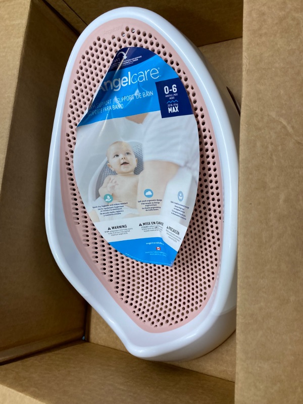Photo 1 of Angelcare Baby Bath Support (Pink) | Ideal for Babies Less than 6 Months Old