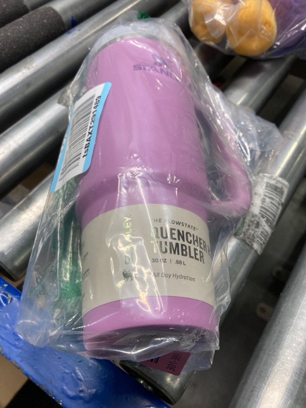 Photo 2 of Stanley Quencher H2.0 FlowState Stainless Steel Vacuum Insulated Tumbler with Lid and Straw for Water, Iced Tea or Coffee 30 oz Lilac