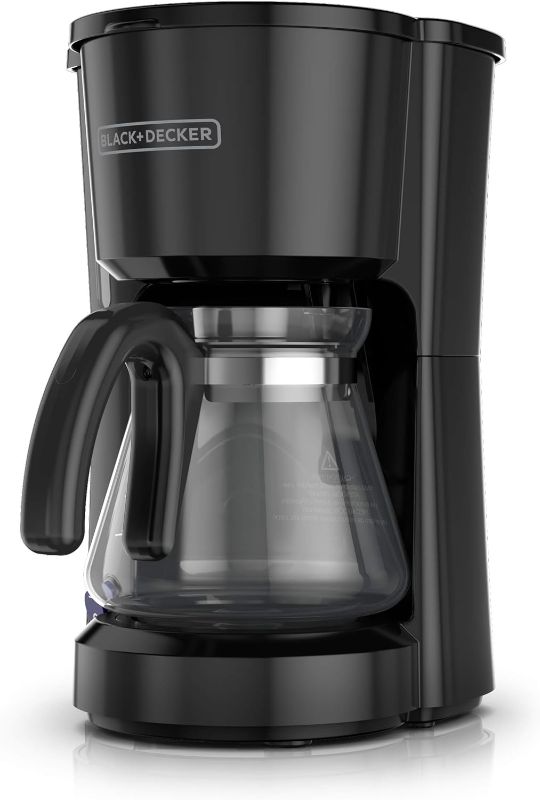 Photo 1 of BLACK+DECKER CM0700B 4-in-1 5-Cup Coffee Station Coffeemaker, Light Black