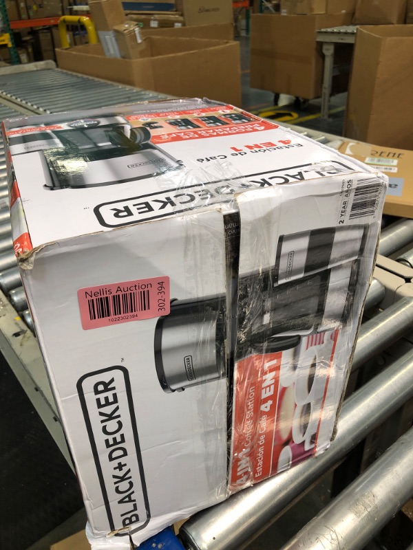 Photo 1 of BLACK+DECKER CM0700B 4-in-1 5-Cup Coffee Station Coffeemaker, Light Black