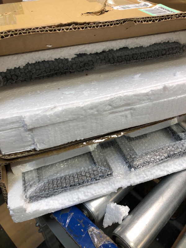 Photo 1 of Decorative Mirrors for Wall Decor Modern - Geometric Wall Mirror 12inch Silver Square Glass Art with Beveled Fashion Mirrored Accent for Living Room Bedroom Bathroom Entryway 4 Pcs Sliver Square 4