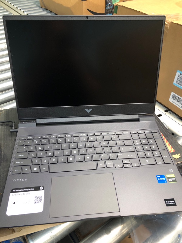 Photo 3 of HP Newest Victus 15.6" FHD 144Hz Gaming Laptop, AMD Ryzen 5 7535HS, 32GB DDR5 RAM, 1TB NVMe SSD, NVIDIA GeForce RTX 2050, Backlit Keyboard, WiFi 6, RJ-45, HDMI, Windows 11