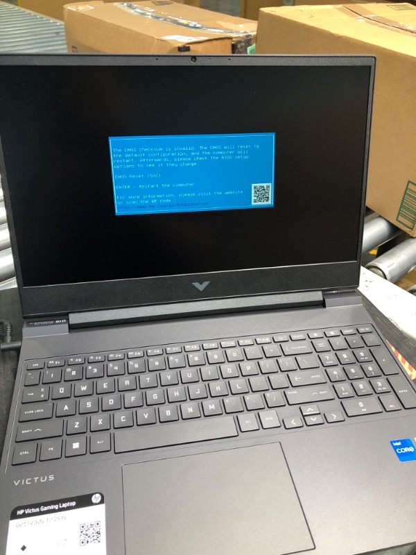 Photo 4 of HP Newest Victus 15.6" FHD 144Hz Gaming Laptop, AMD Ryzen 5 7535HS, 32GB DDR5 RAM, 1TB NVMe SSD, NVIDIA GeForce RTX 2050, Backlit Keyboard, WiFi 6, RJ-45, HDMI, Windows 11