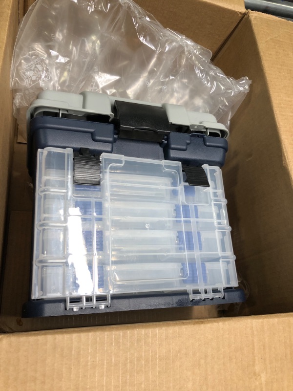 Photo 1 of Ducurt Tackle Box Fishing Box Organizer Large Tackle box Organizers and Storage 4 Layers Tacklebox 4 Layers Box