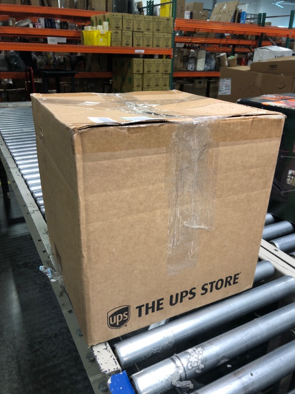 Photo 1 of 4 Tier Rolling Utility Cart with Handle,REBECAT Utility Cart Made of Multifunctional Storage Organizer Tool for Kitchen,Bathroom,Living Room,Office(Black) Black 4 Tier