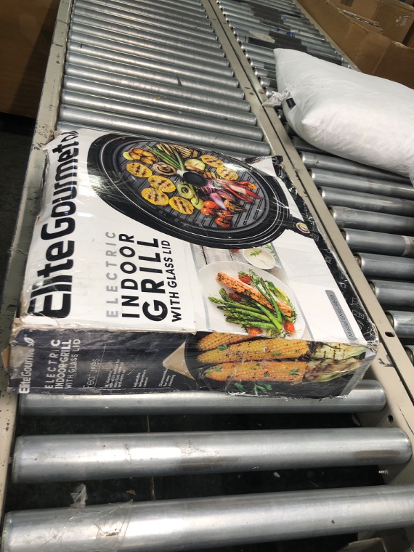 Photo 1 of Elite Gourmet 14" Electric Indoor Grill, Black
