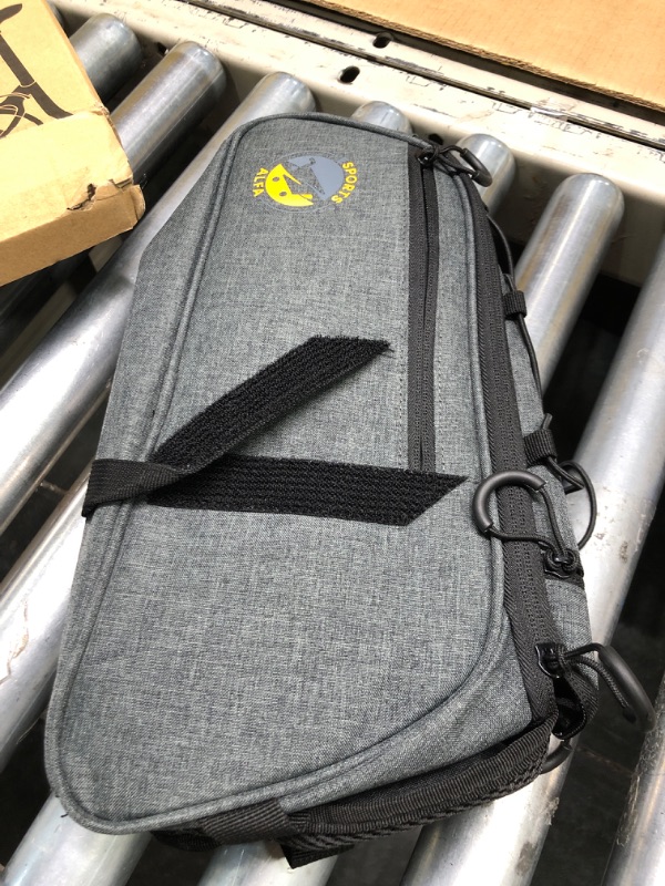 Photo 1 of ESPORTS ALFA Bike Pannier Bag - Waterproof Bike Saddle Bag - Premium Bike Basket Rear Rack - Bicycle Bag - Bike Bag incl. Phone Holder - Bike Rack Bag