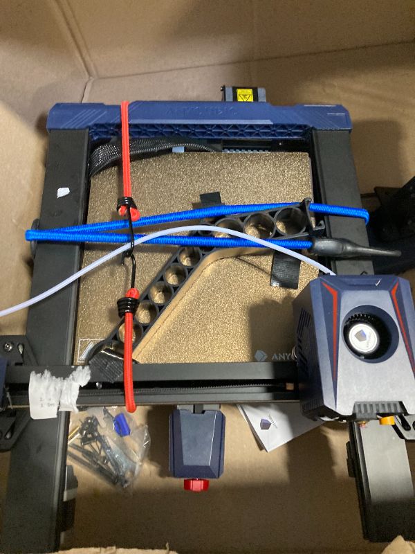 Photo 4 of ***NON FUNCTIONAL//SOLD AS PARTS*** 
Anycubic Kobra 2 3D Printer, 5X Faster 250mm/s Max. Printing Speed Upgraded LeviQ 2.0 Auto Leveling with Dual-Gear Extrusion System Efficient Precise Delivery Fully Open Source 8.7"x8.7"x9.84"