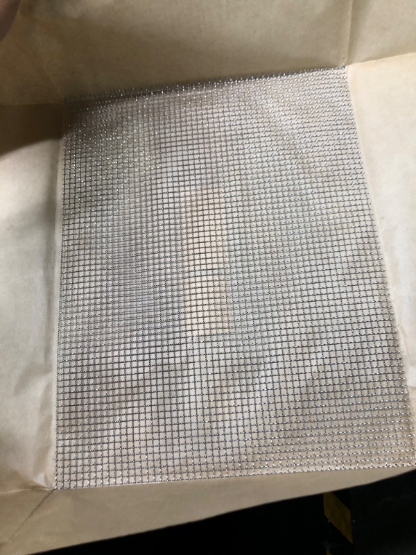 Photo 2 of 1 PC 11”X14” (28cmX36cm) Wire Mesh 5 Mesh, Sturdy Metal Mesh Sheets for DIY Projects 304 Stainless Steel No Rust Mesh Screen 11”X14” 5 mesh 1