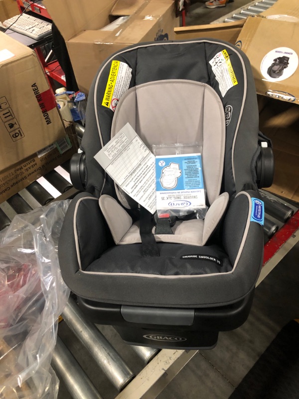 Photo 3 of Graco SnugRide SnugLock 35 Infant Car Seat | Baby Car Seat, Redmond SnugLock Easy Install Redmond