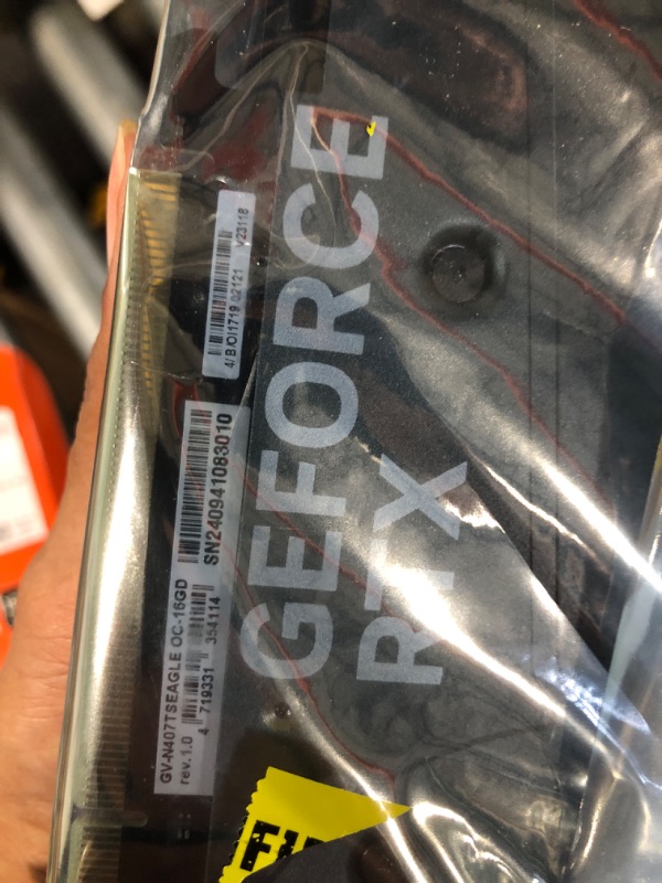 Photo 3 of GIGABYTE GeForce RTX 4070 Ti Super Eagle OC 16G Graphics Card, 3X WINDFORCE Fans, 16GB 256-bit GDDR6X, GV-N407TSEAGLE OC-16GD Video Card
