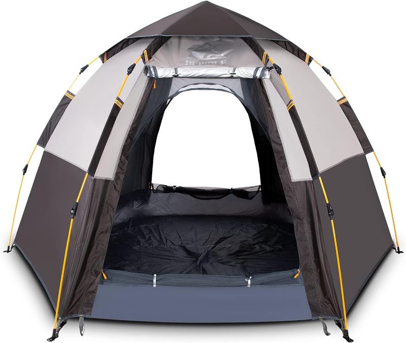 Photo 1 of ** same brand,a may be similar to image**
Hewolf Waterproof Instant Camping Tent - 2/3/4 Person Easy Quick Setup Dome Family Tents for Camping,Double Layer Flysheet Can be Used as Pop up Sun Shade