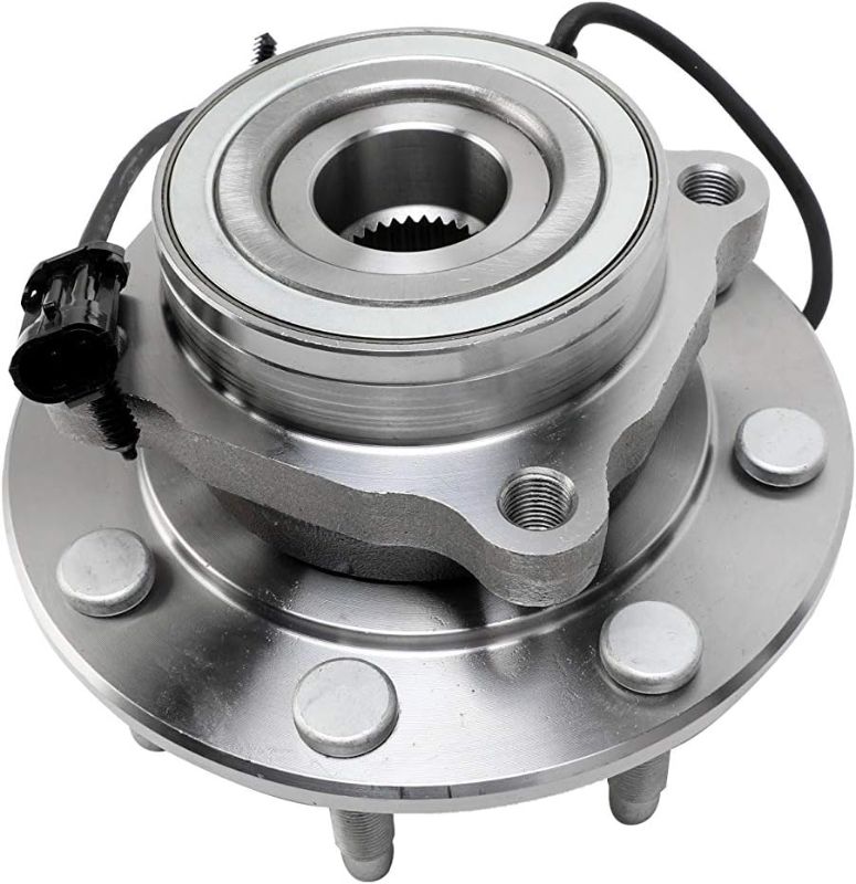 Photo 1 of Front Wheel Hub Bearing Assembly - Compatible with Chevy, GMC & Hummer - 4WD Silverado 1500, Classic, Suburban, Sierra 1500 HD, 2500 HD, Yukon XL, H2 - Replaces 515058,15042868, 15104582, 15112411