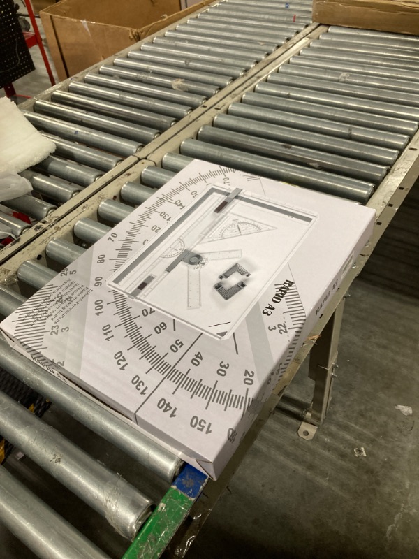 Photo 2 of Frylr Metric A3 Drawing Board Drafting Table Multifunctional Drawing Board Table with Clear Rule Parallel Motion and Angle Adjustable Measuring System