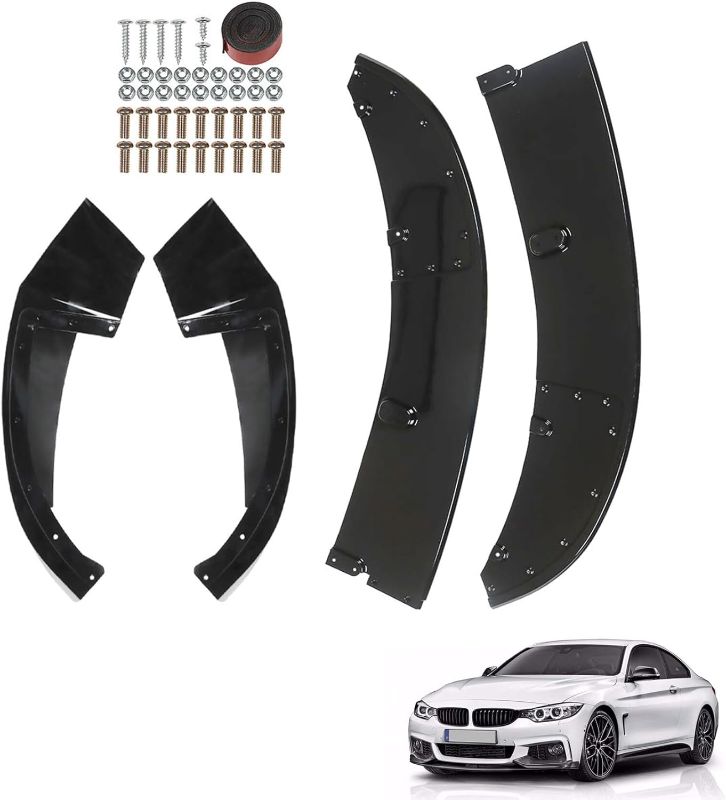 Photo 1 of ** may be similar. opened to find item**
ANTUKO 4Pcs Front Bumper Spoiler Lip Air Dam Kit Gloss Black Replacement for 2014-2020 F32 F33 F36 4 Series M Sport