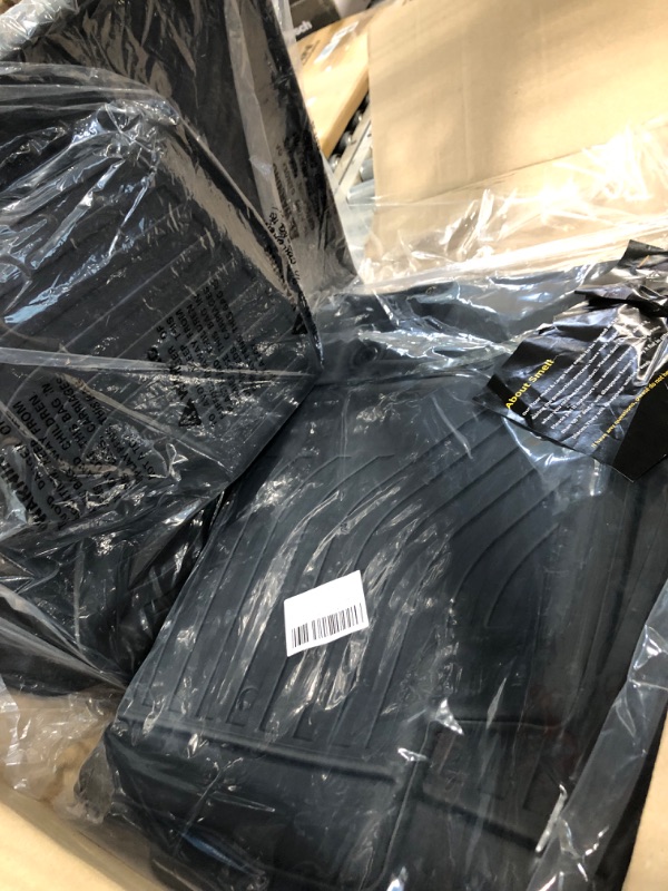 Photo 1 of HAFIDI®-Floor Mats Custom for 2020 2019-2014 Acura MDX (only for 7 Seat) All Weather Protection TPE Heavy Duty Anti-Slip Automotive Floor Liner Fits 1st & 2nd & 3rd Row Full Set Accessories, Black Acura MDX 2014-2020
