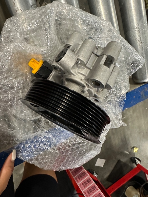 Photo 1 of A-Premium Power Steering Pump, with Pulley, Compatible with Mercedes-Benz -2006-2012- GL450, GL550, ML350, ML550, CL550, CLS550, E350, E550, R350, S550, Replace #54662201, 301331
