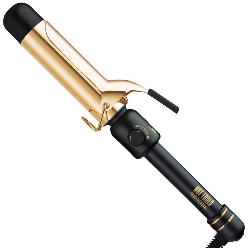 Photo 1 of HOT TOOLS Professional 24K Gold 1-1/2'' Digital Curling Iron, 1 ct.
