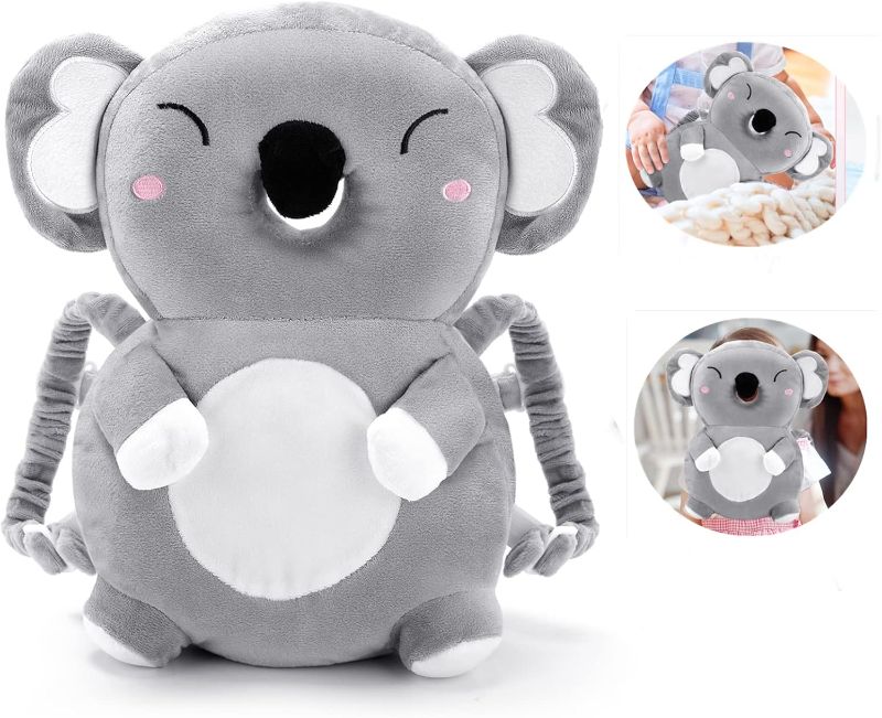 Photo 1 of Felly Baby Head Protector Pad,Back Protection and Shoulder Protector,Adjustable Infant Safety Cushion Backpack for Baby Walkers,Cute Little Koala.
