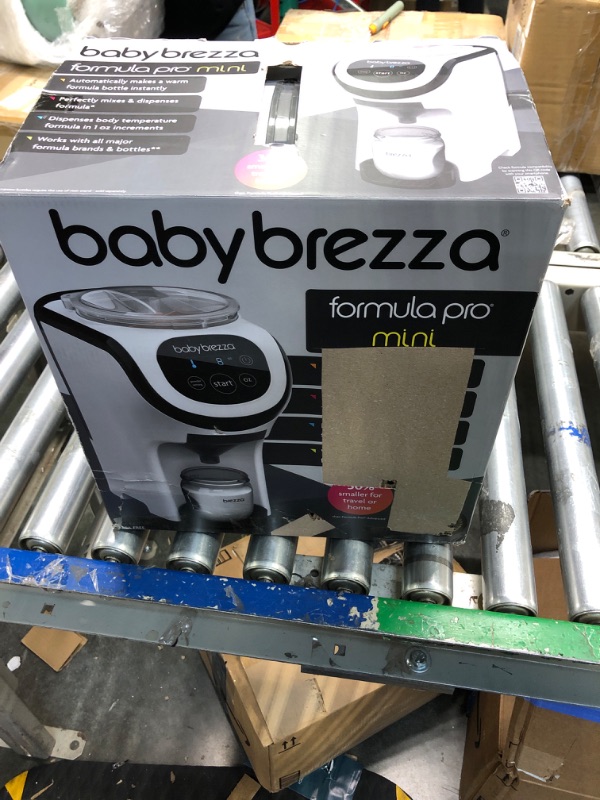 Photo 2 of Baby Brezza Formula Pro Mini Baby Formula Maker – Small Baby Formula Mixer Machine Fits Small Spaces and is Portable for Travel– Bottle Makers Makes The Perfect Bottle for Your Infant On The Go Formula Pro Mini Dispenser Machine