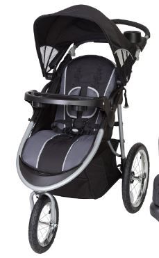 Photo 1 of **FOR PARTS ONLY***

Baby Trend Pathway 35 Jogger Travel System, Optic Grey
***Used, but in fair condition*** 