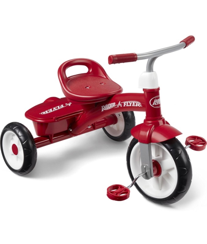 Photo 1 of 4.7 4.7 out of 5 stars 13,362
Radio Flyer Red Rider Trike, Outdoor Toddler Tricycle, For Ages 2.5-5 (Amazon Exclusive)