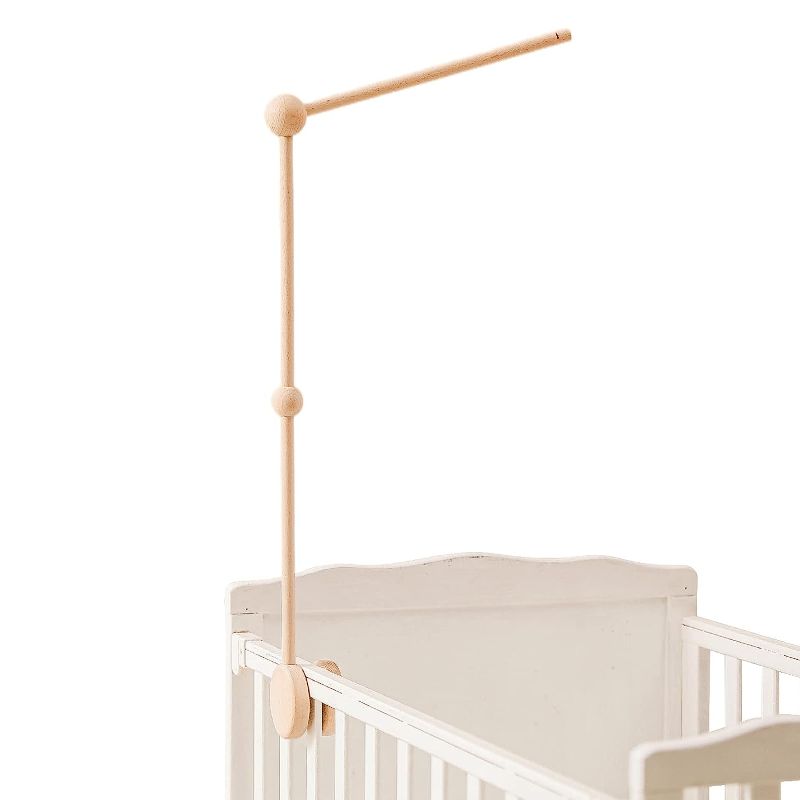 Photo 1 of Baby Crib Mobile Arm - HBM 30 Inch Wooden Mobile Arm for Crib Mobile Hanger for Crib Baby Girl Nursery Decor (Crib Mobile Holder)
***USED***CAN BE USED FOR PARTS ONLY*** 