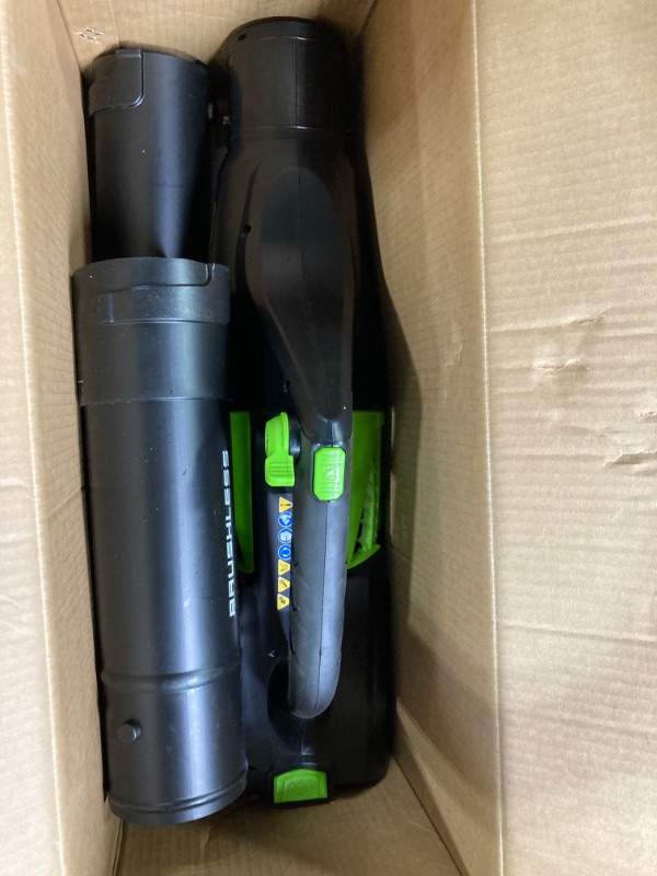 Photo 2 of **blower only***Greenworks Pro 80V (145 MPH / 580 CFM) Brushless Cordless Axial Blower, Tool Only BL80L01 **NO BATTERY 